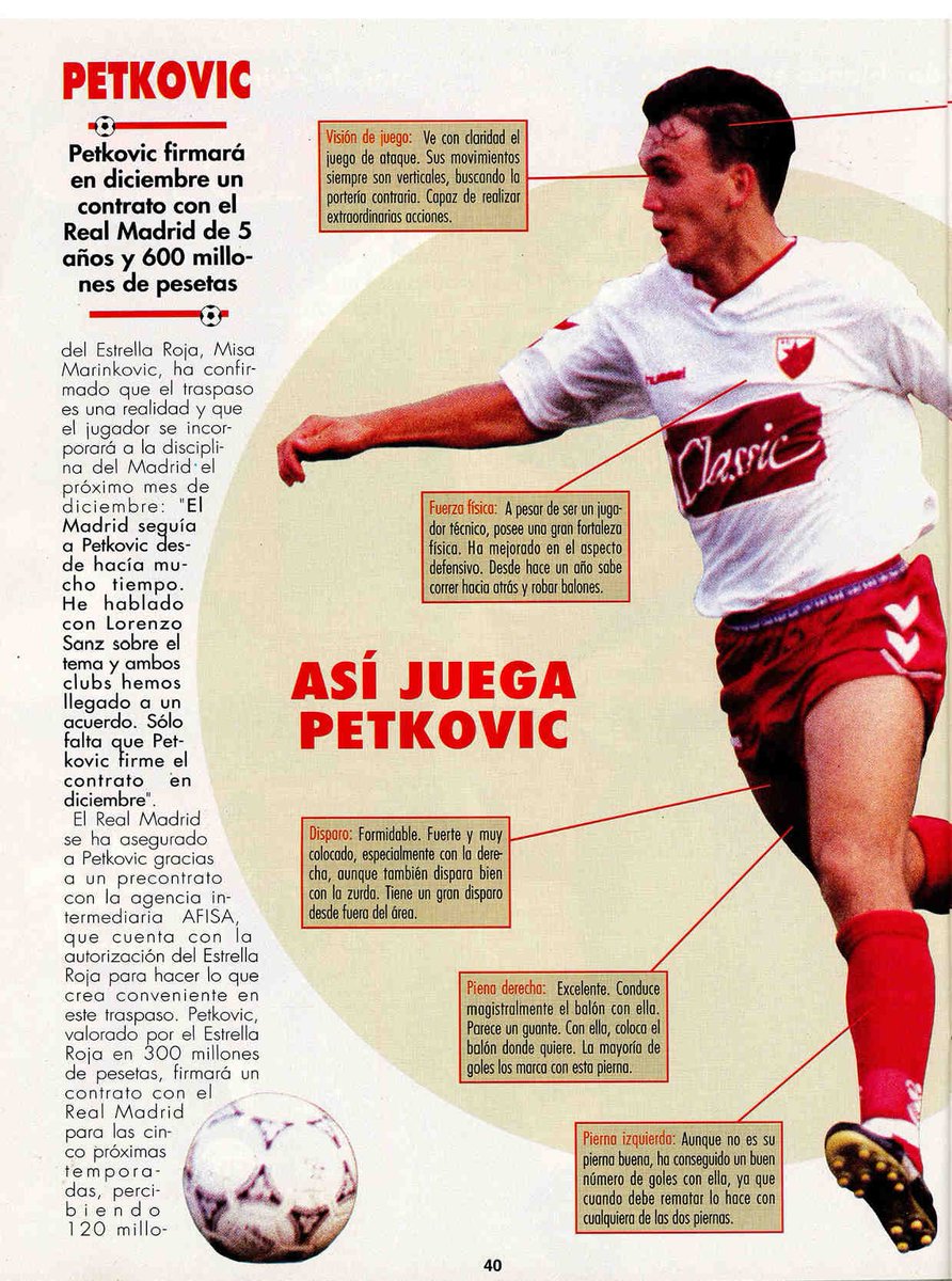 Rambo Petkovic: «En mi etapa en el Real Madrid, Valdano tenía mucha presión por los malos resultados y yo terminé pagando el pato» 2 Rambo Petkovic en Don Balón