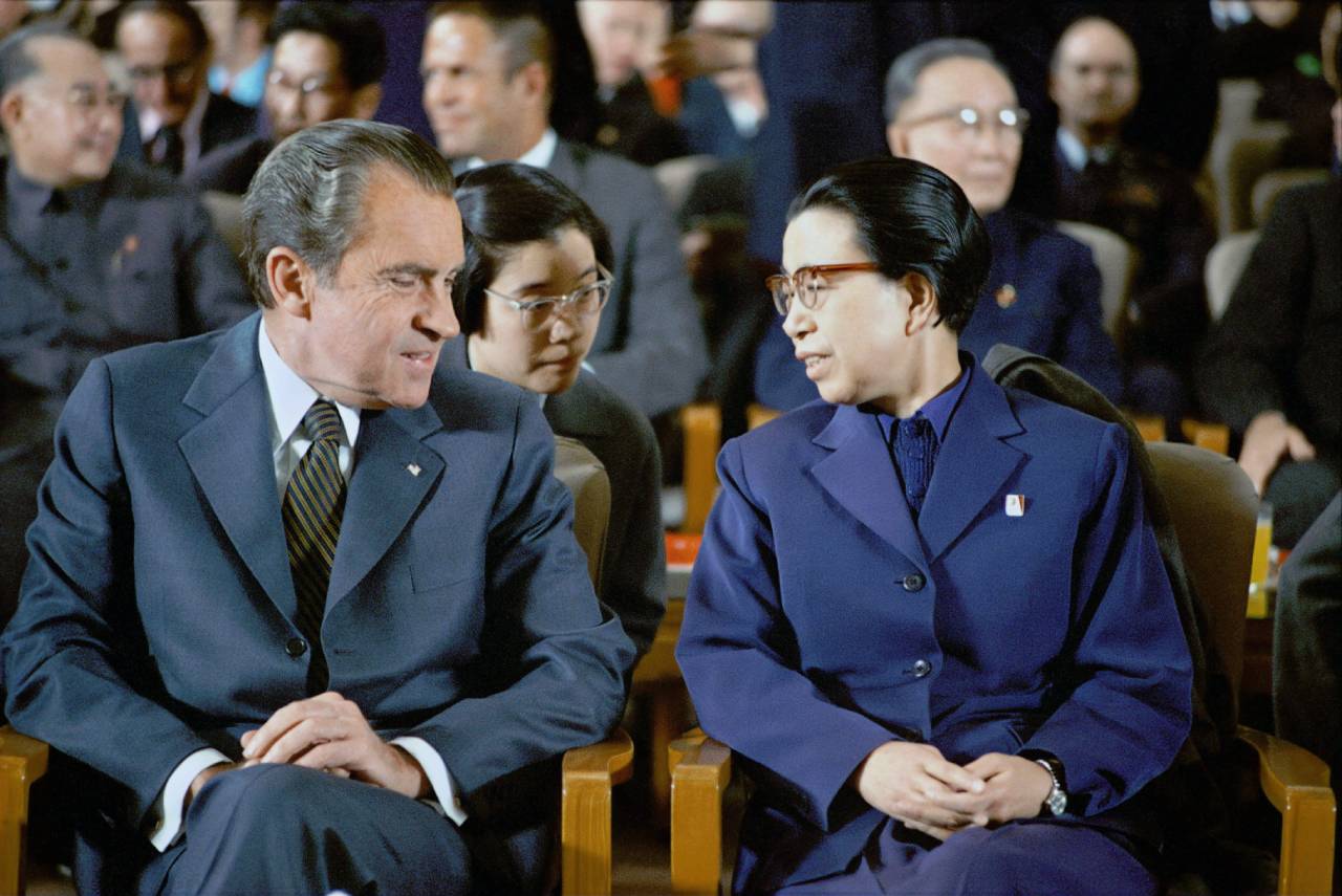 Cuando los campeones del mundo y sus entrenadores se convirtieron en enemigos del pueblo 3 Nixon y Jiang Qing (Foto: Cordon Press)