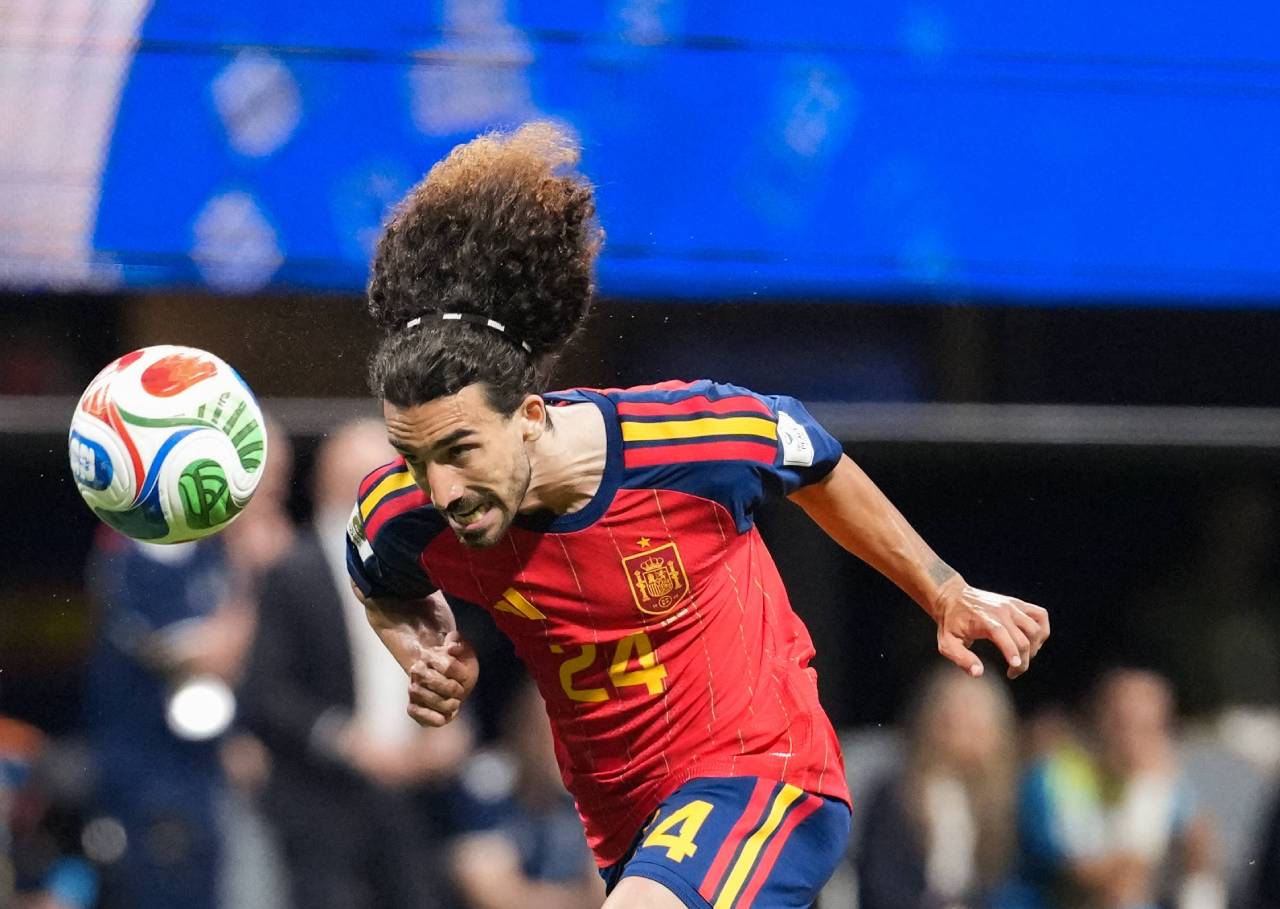 Un empate que señala las decisiones de De la Fuente 1 Cucurella (Foto: Cordon Press)