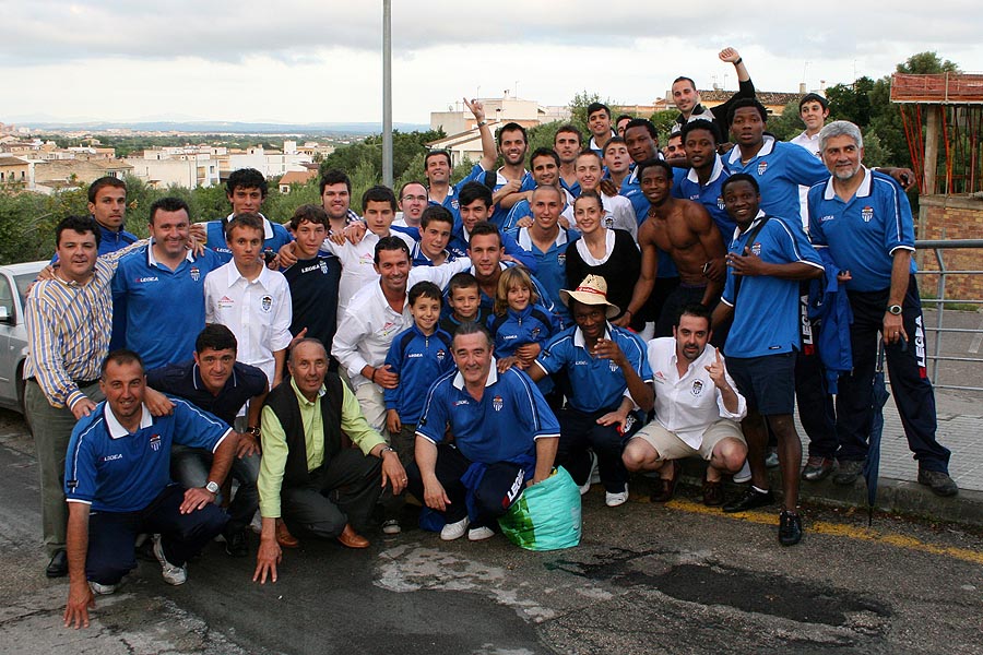 La proletaria historia del Atlético Baleares 5 Baleares Campeon de Tercera en Lloseta