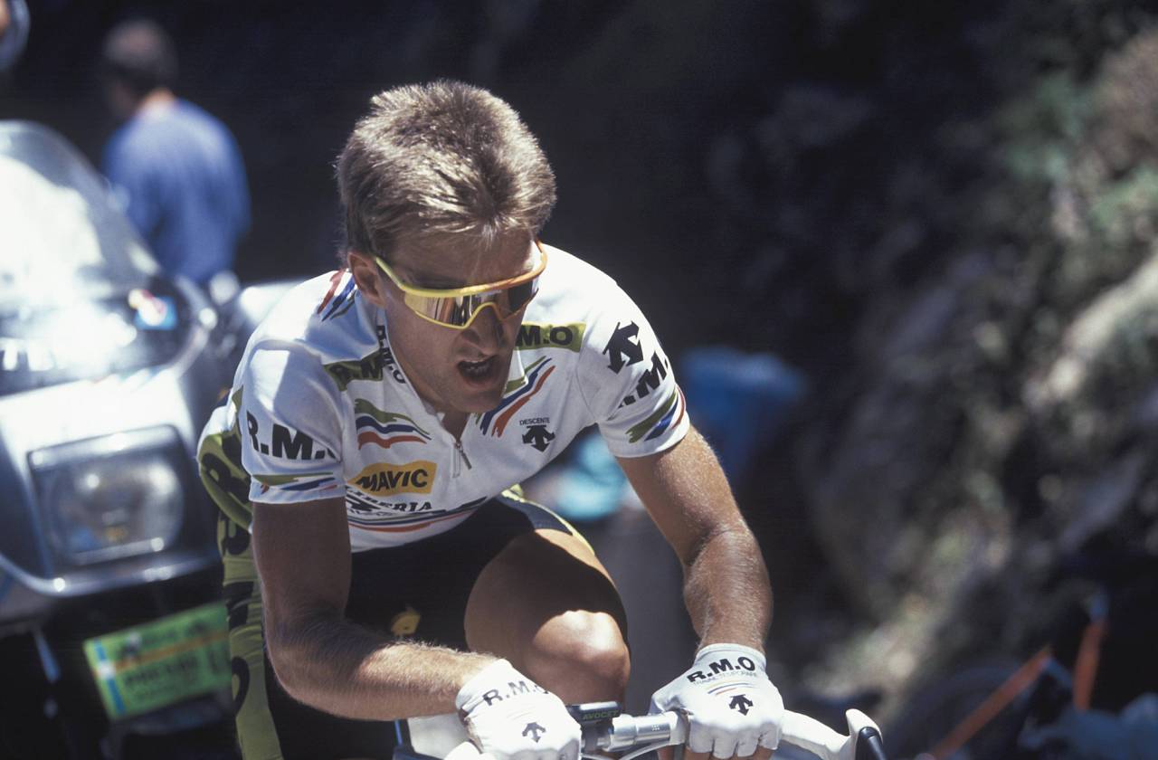 El primer puñetazo en la mesa de Miguel Induráin: El Tour de 1991 15 Charly Mottet (Foto: Cordon Press)
