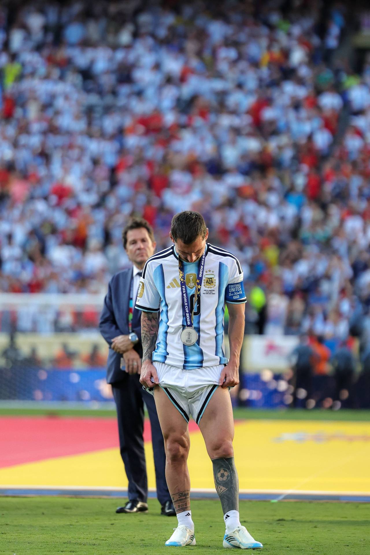 Quizá los argentinos tenemos un sesgo que nos impide ver la realidad, pero en la albiceleste vimos humildad, profesionalismo y camaradería 3 Messi (Foto: Cordon Press)