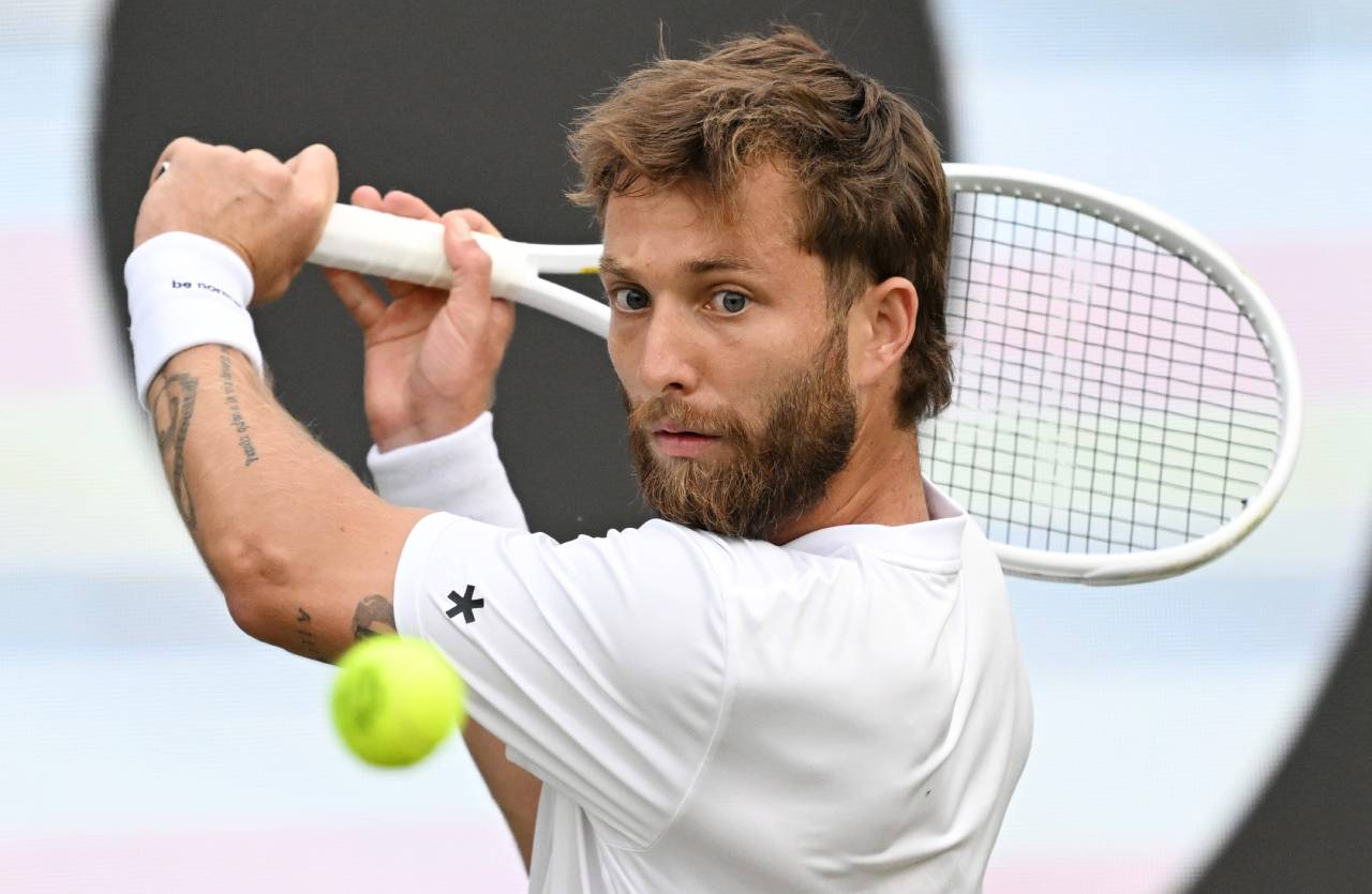 Corentin Moutet: «Jugué contra Alcaraz, fue mucho mejor que yo y salí muy contento porque me enseñó todo lo que mi juego necesitaba mejorar» 2 Corentin Moutet (Foto: Cordon Press)