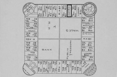 Drawing for a Game Board NARA 595519bn