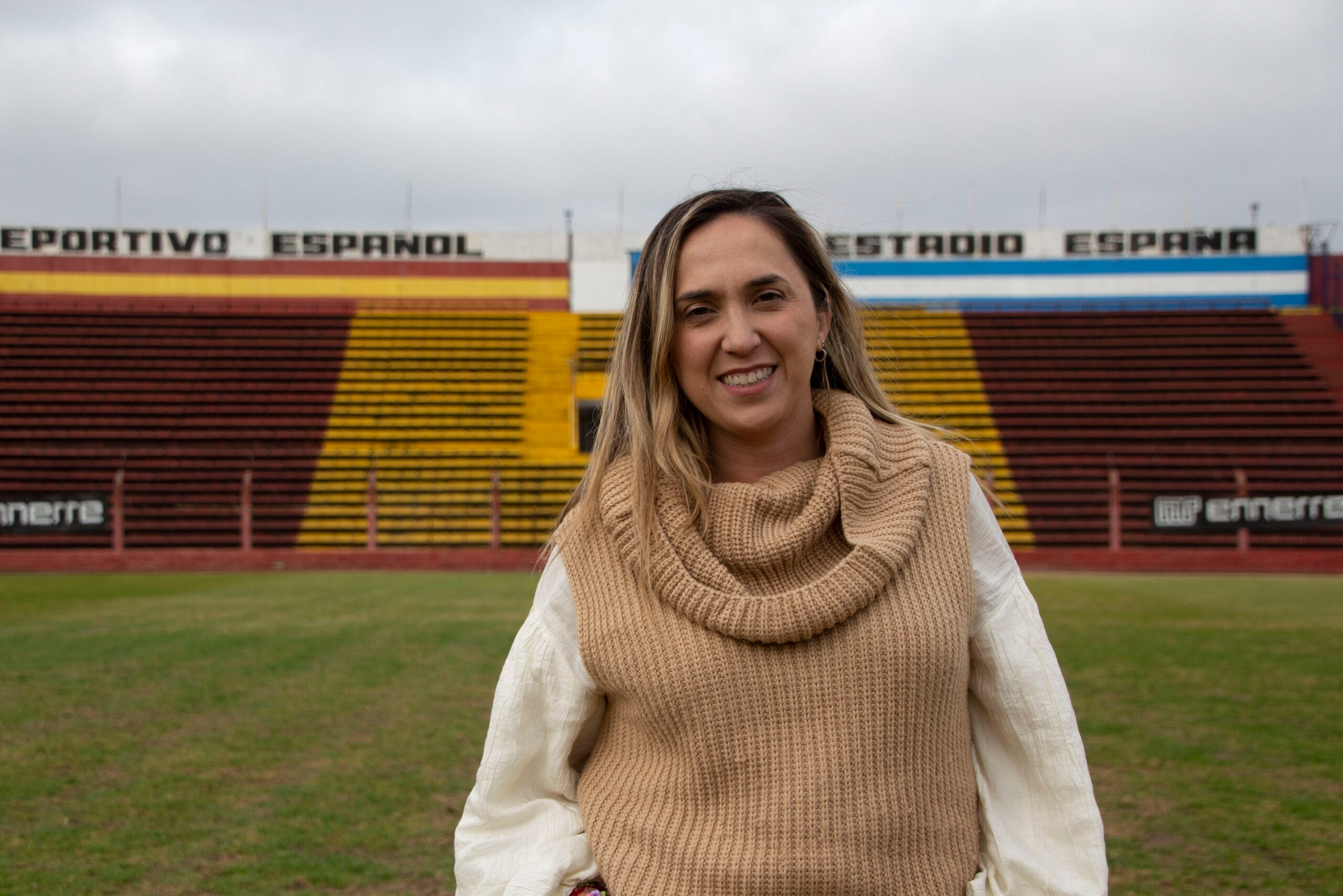 Deportivo Español de Buenos Aires, el club que nos recuerda que también fuimos inmigrantes 3 Sol Mendez presidenta del Deportivo Espanol de Buenos Aires. Creditos Carlos Palomino1 scaled