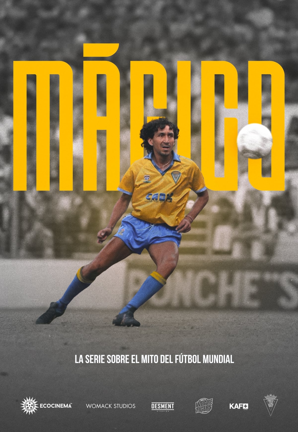 Mágico González y la vida que no cabía en un contrato 1 Afiche Magico B